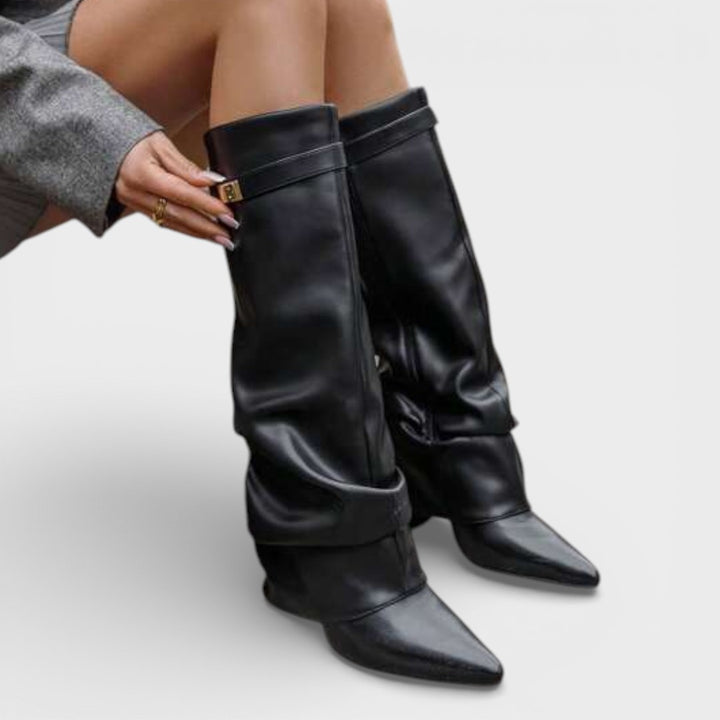 Botas Altas Mujer Puntera Fina