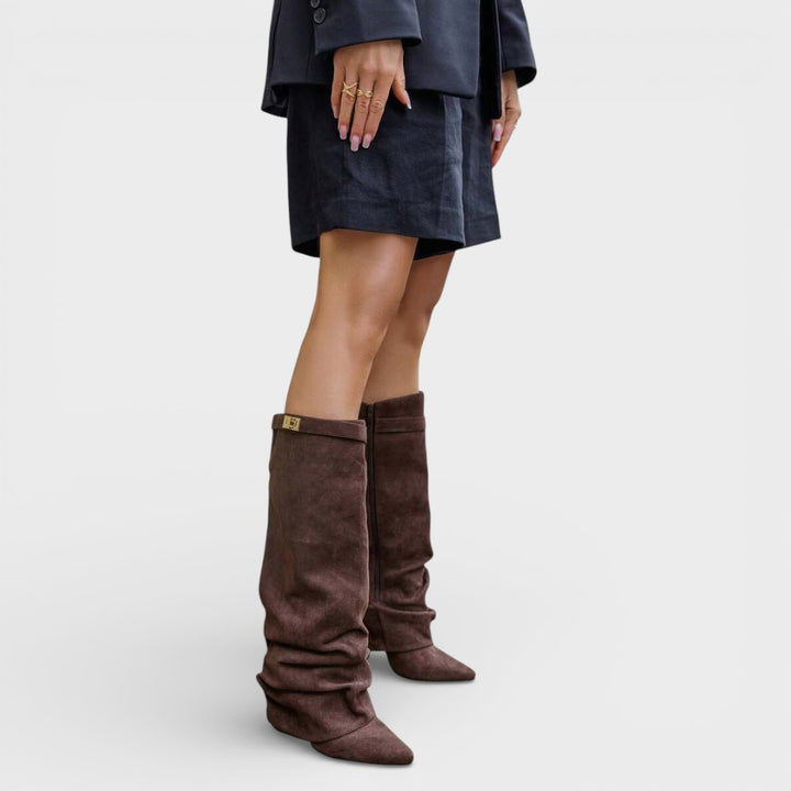 Botas Altas Mujer Puntera Fina