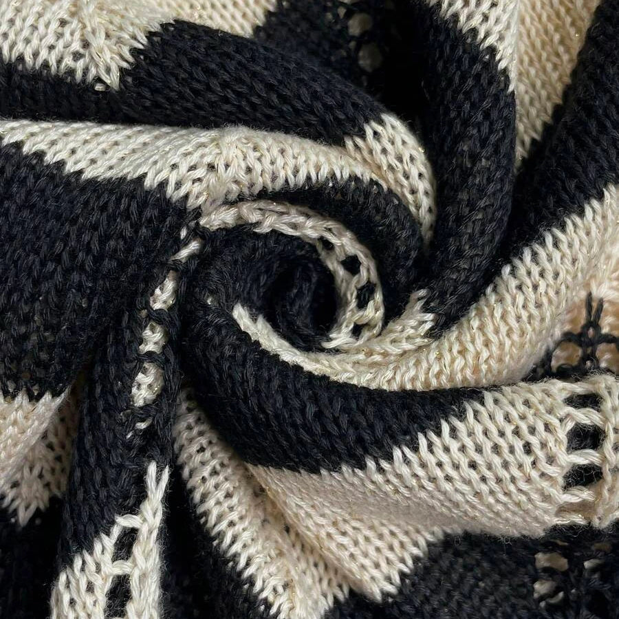 Vestido De Punto Elegante Mujer