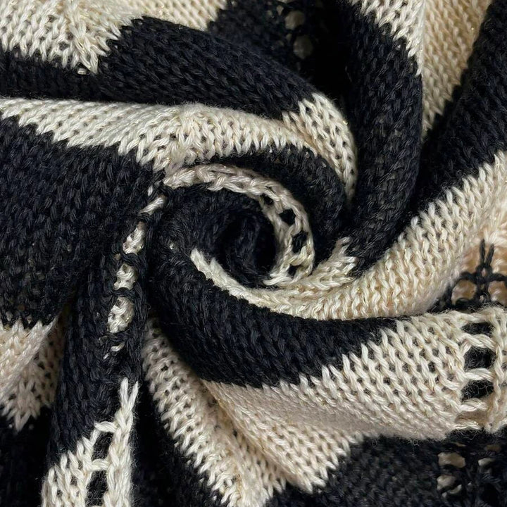 Vestido De Punto Elegante Mujer