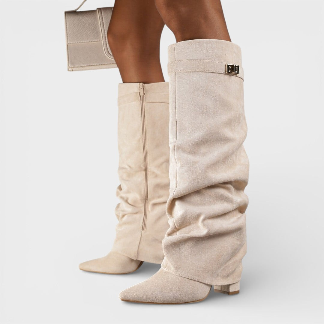 Botas Altas Mujer Puntera Fina