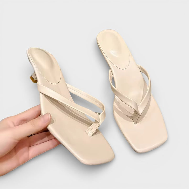 Sandalias Cómodas Tacón Bajo Mujer