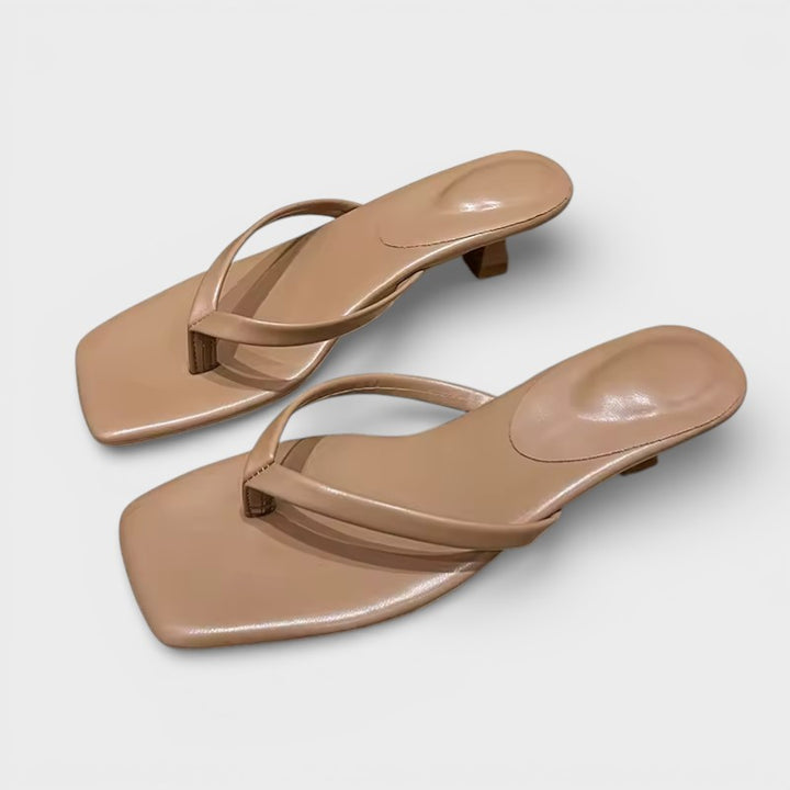 Sandalias Cómodas Tacón Bajo Mujer