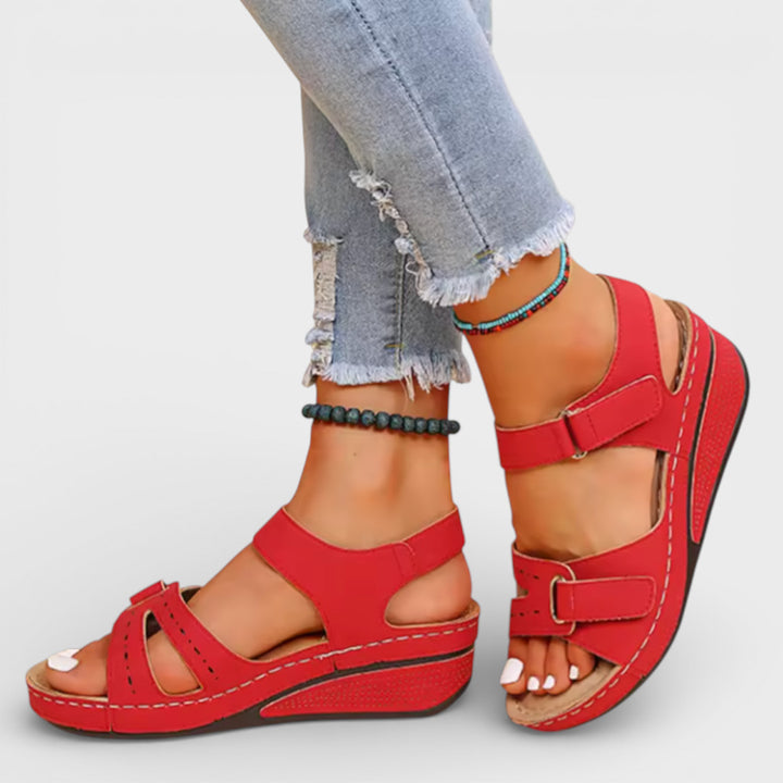 Sandalias Cuña Mujer Elegantes