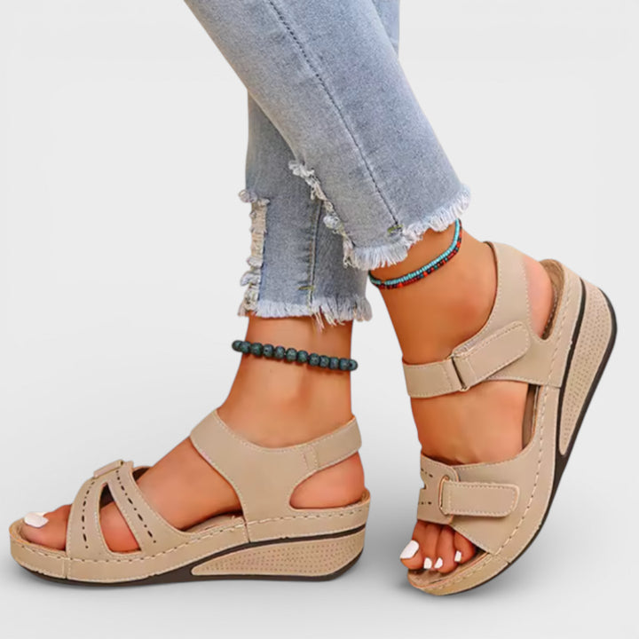 Sandalias Cuña Mujer Elegantes