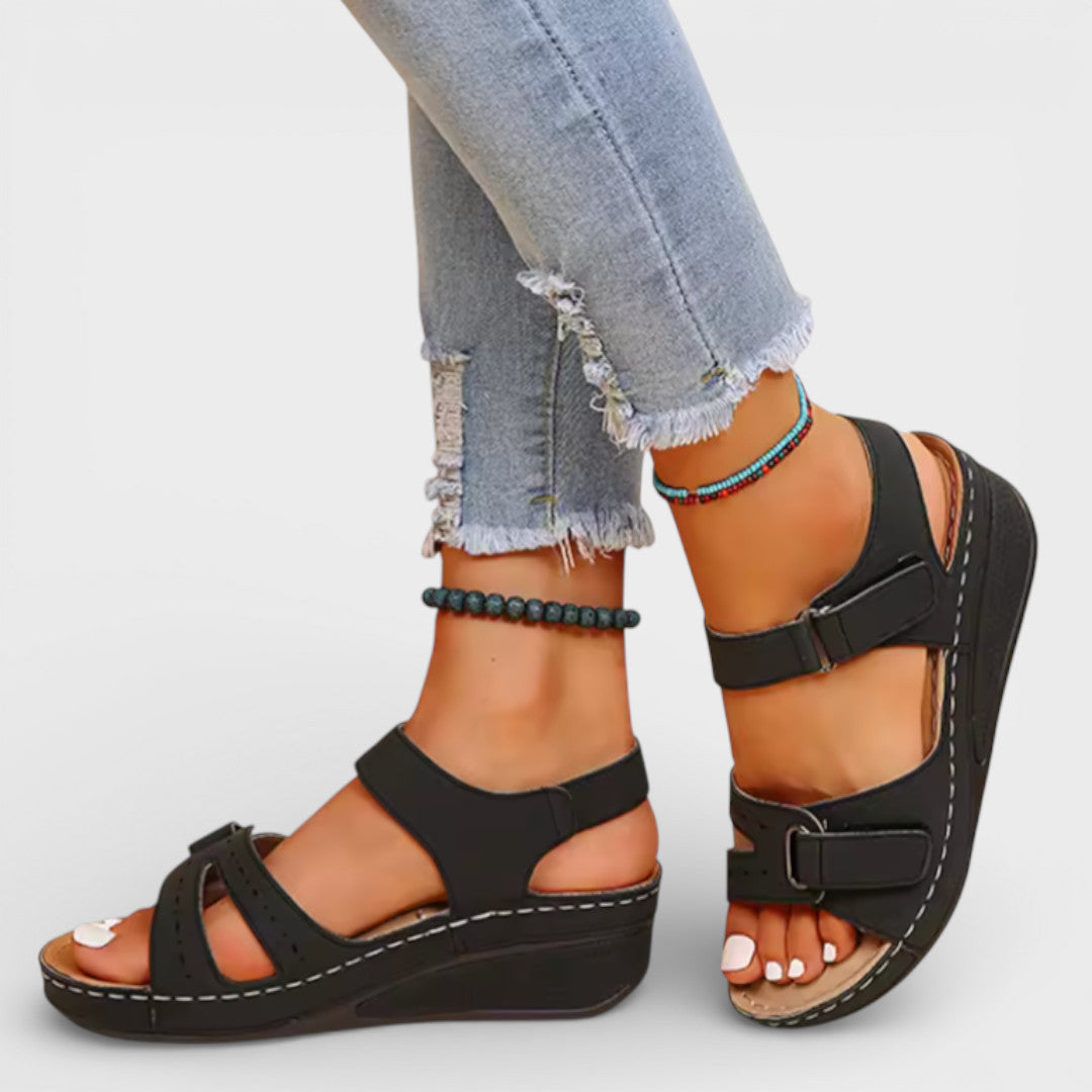 Sandalias Cuña Mujer Elegantes