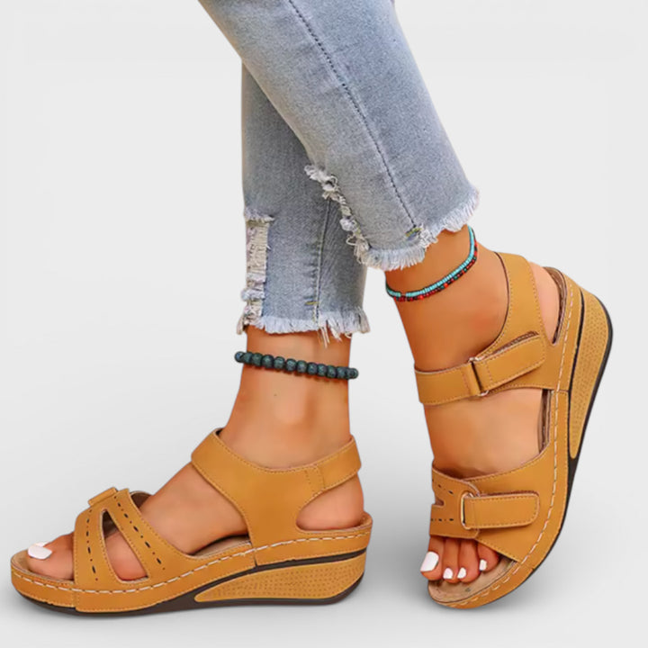 Sandalias Cuña Mujer Elegantes