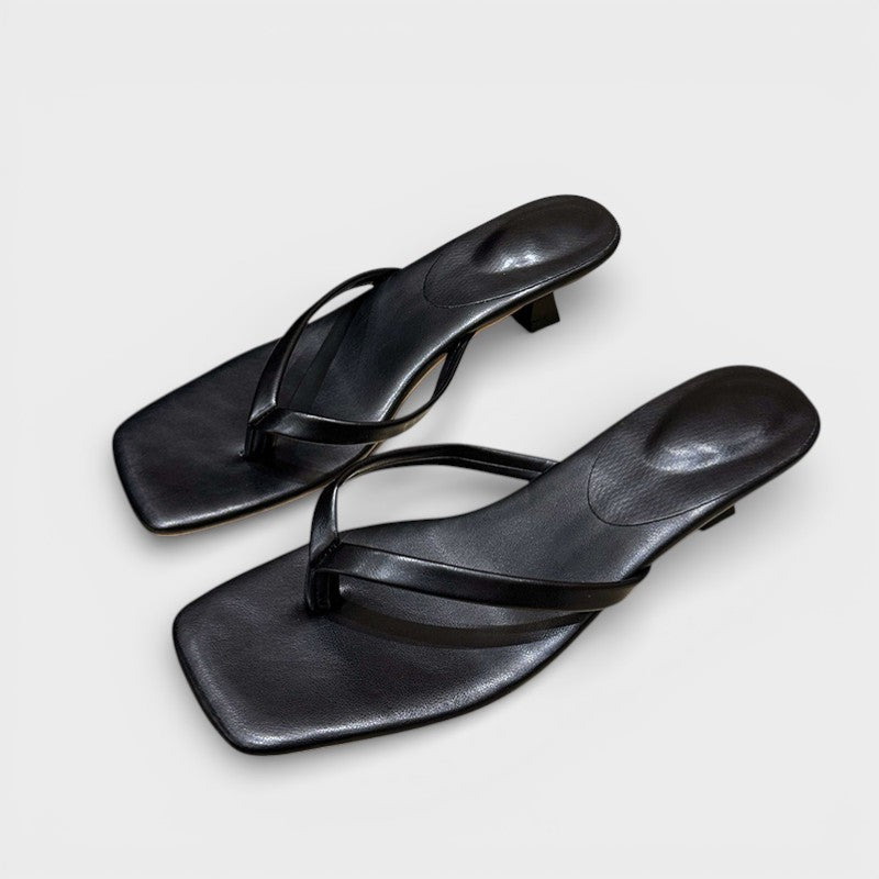 Sandalias Cómodas Tacón Bajo Mujer