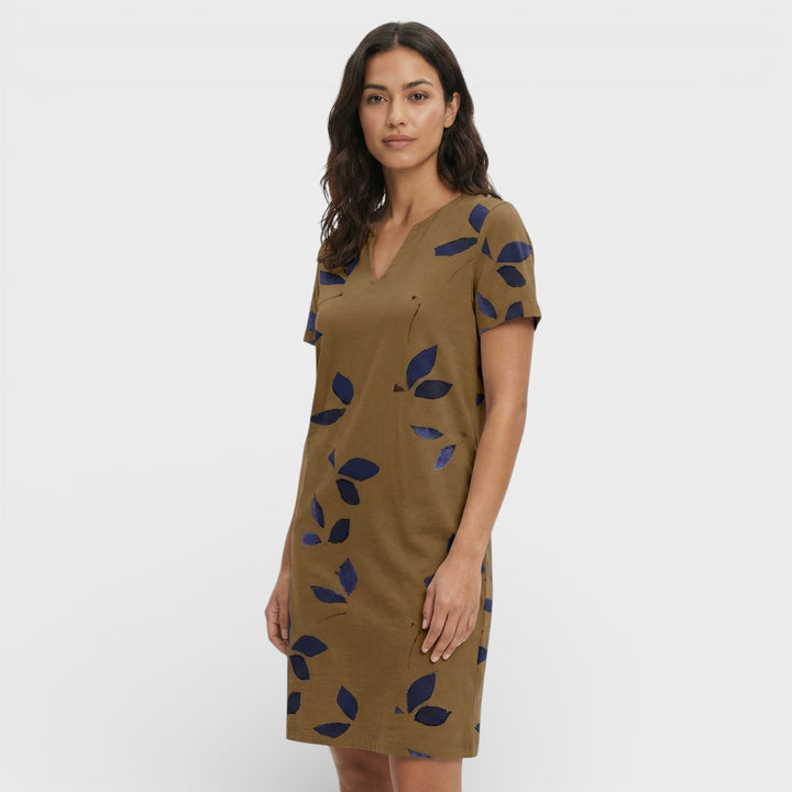 Vestido Mini Vintage Escote V