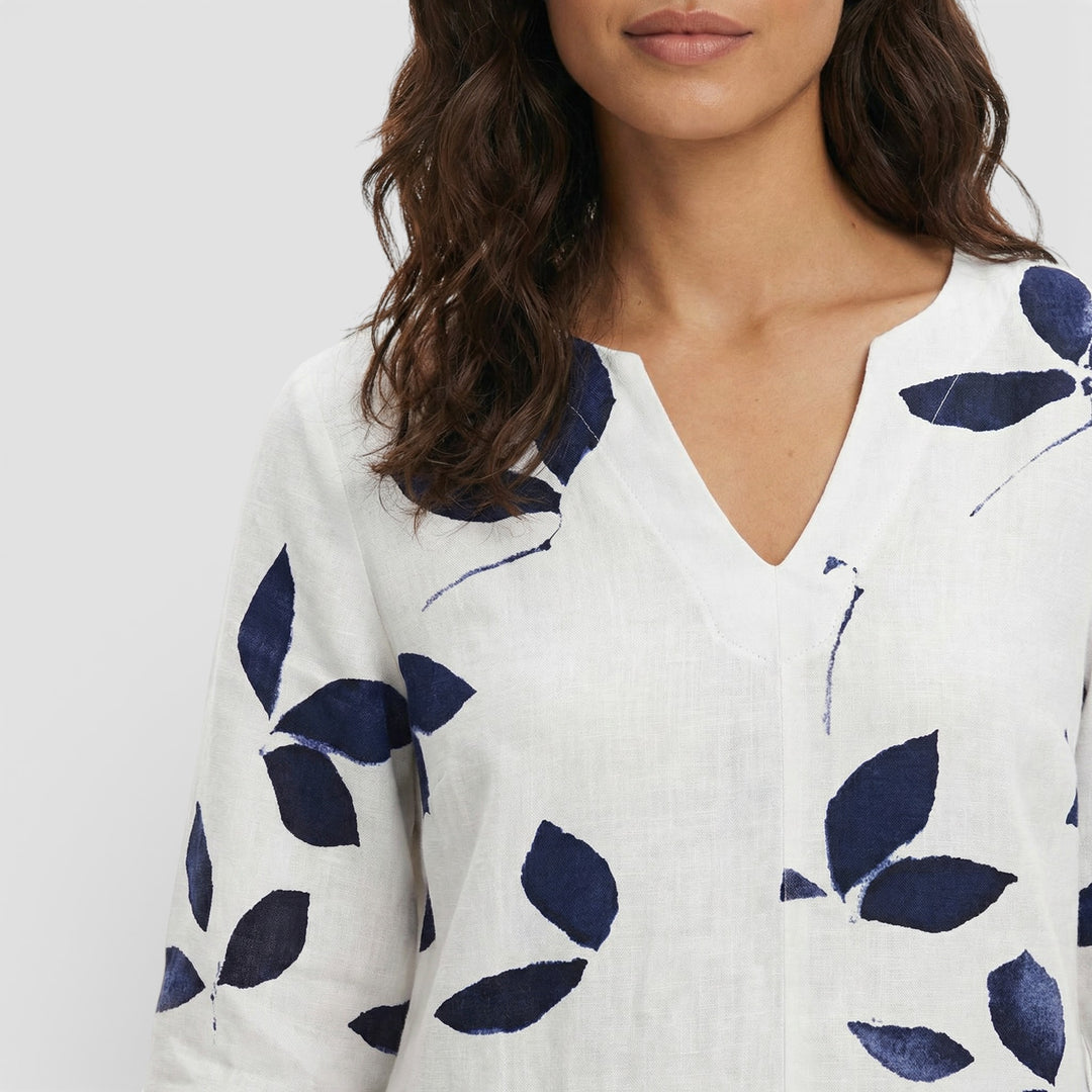 Vestido Mini Vintage Escote V