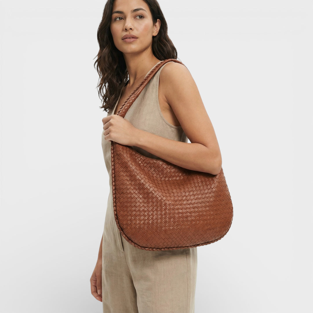 Bolso Tote Texturizado Grande Mujer