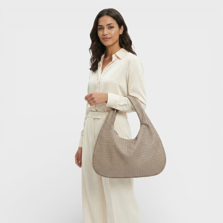 Bolso Tote Texturizado Grande Mujer