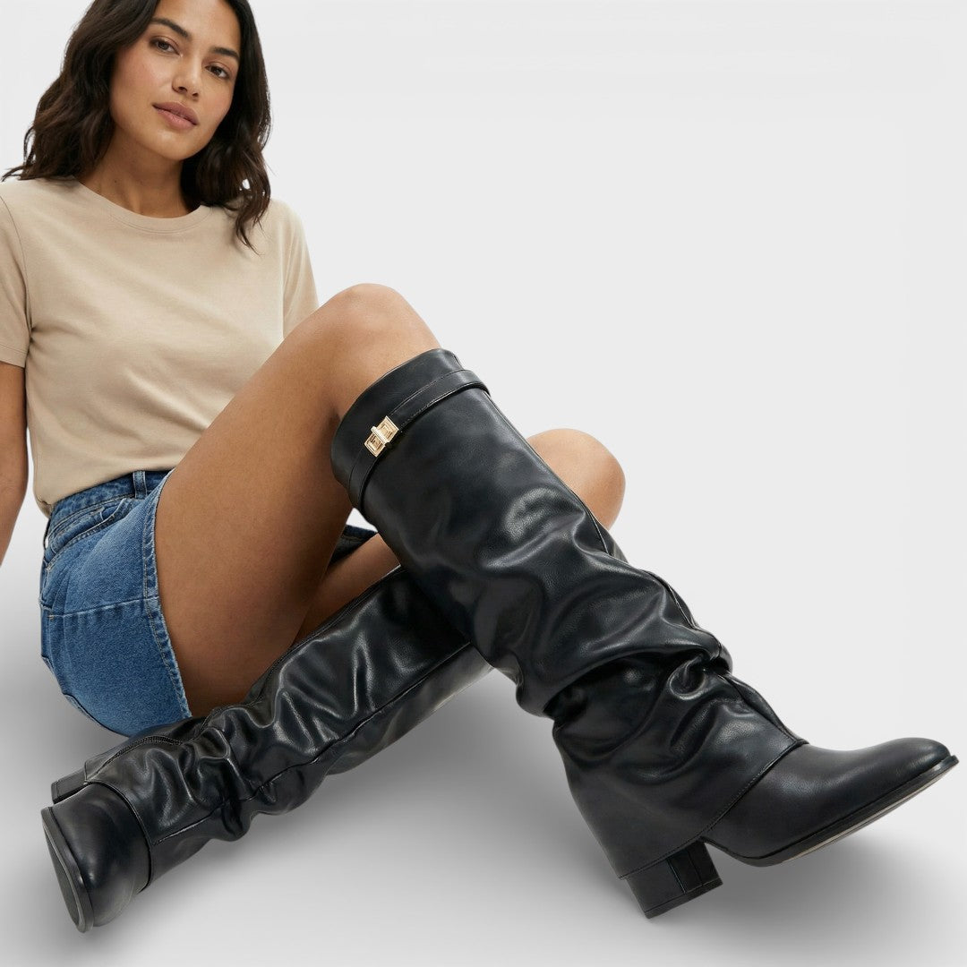 Botas Altas Mujer Puntera Fina