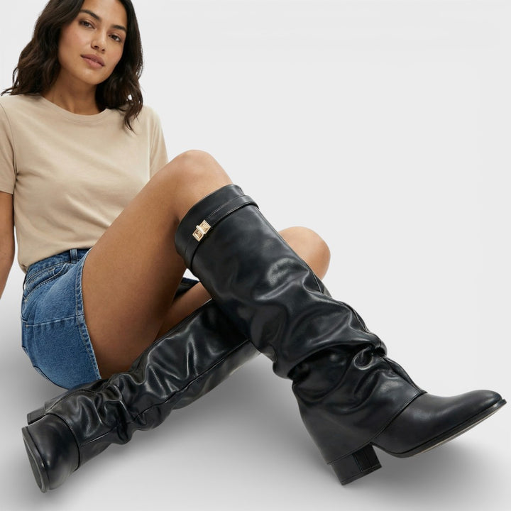 Botas Altas Mujer Puntera Fina