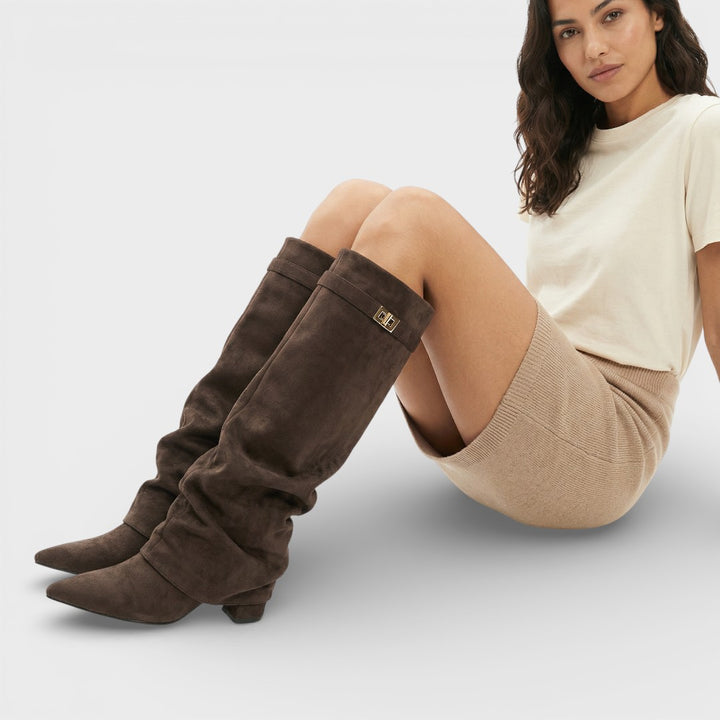Botas Altas Mujer Puntera Fina