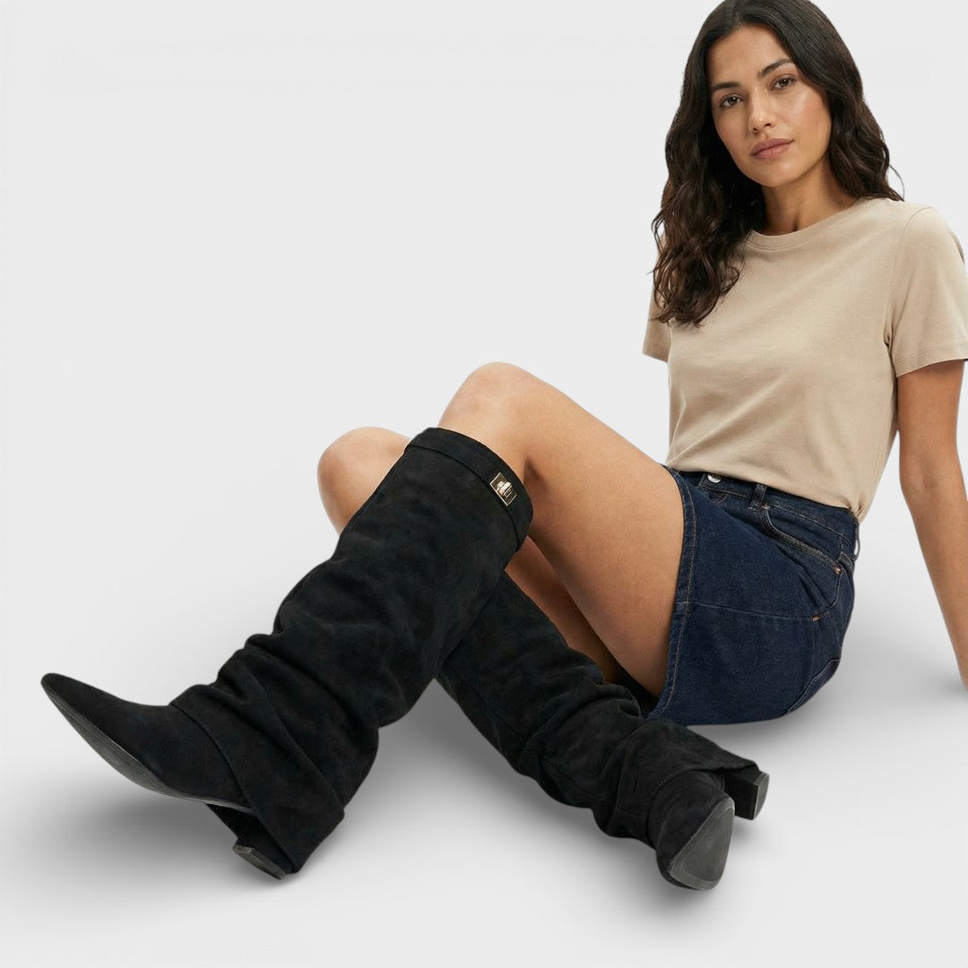 Botas Altas Mujer Puntera Fina