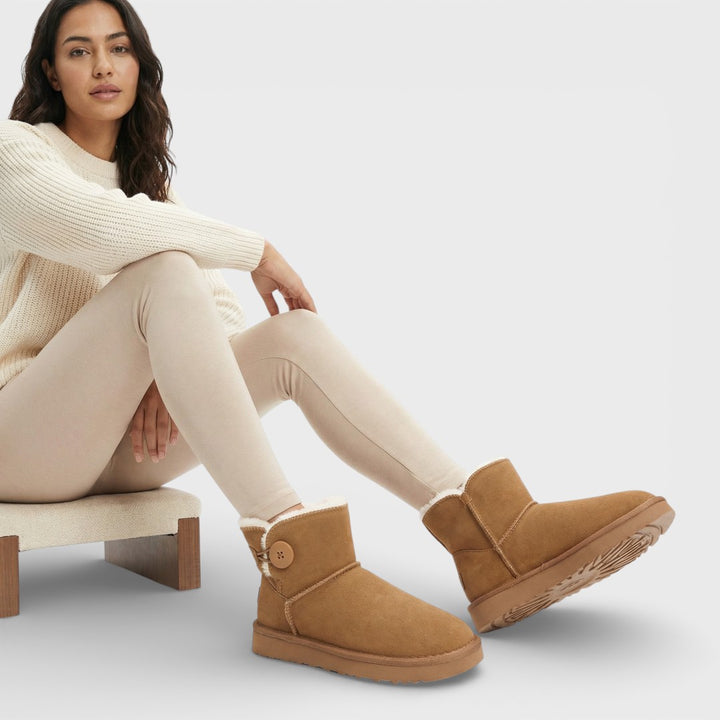 Botines de Nieve Impermeables Mujer