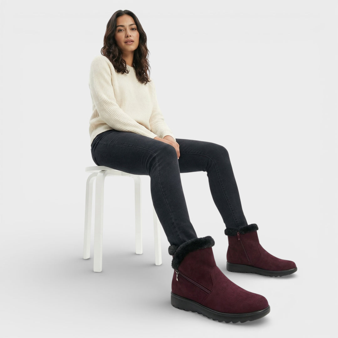 Botas de Nieve Cálidas Mujer Invierno
