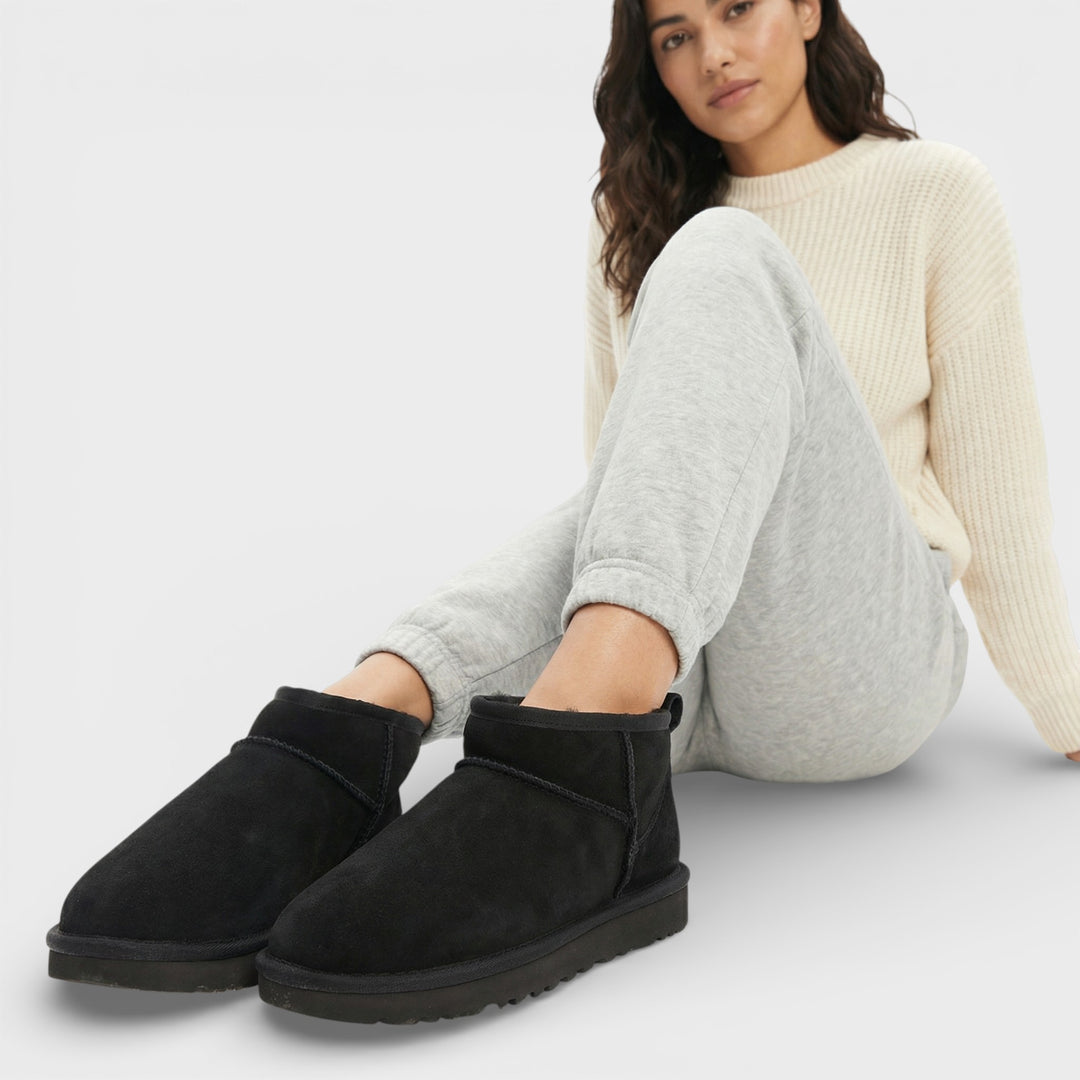 Botas de Invierno de Ante Forradas