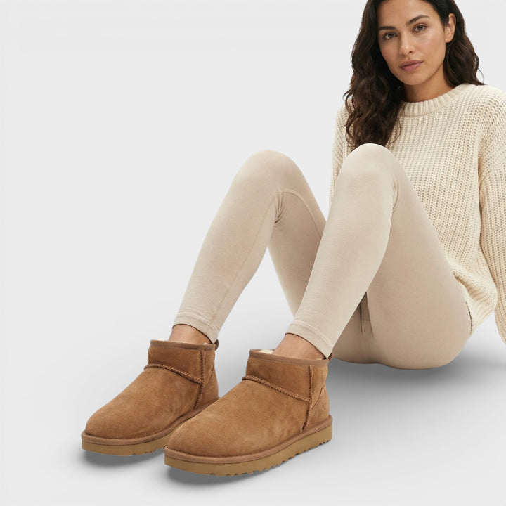 Botas de Invierno de Ante Forradas