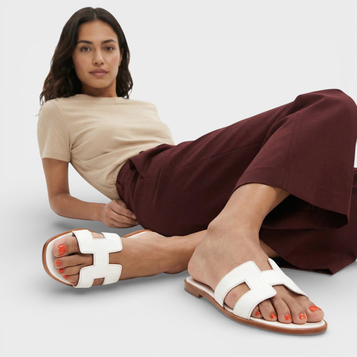 Sandalias Planas Mujer Estilo H