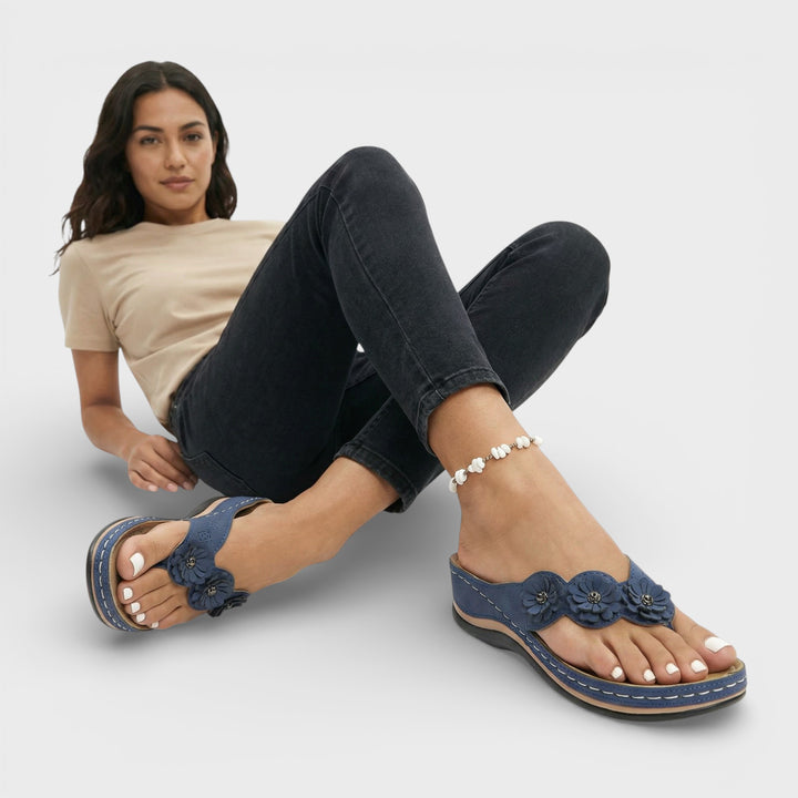 Sandalias Cómodas Mujer Plantilla Ortopédica