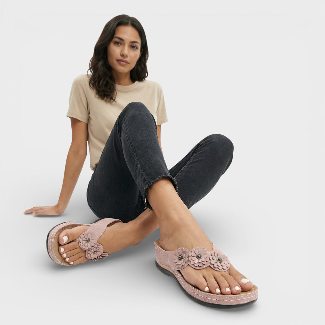 Sandalias Cómodas Mujer Plantilla Ortopédica