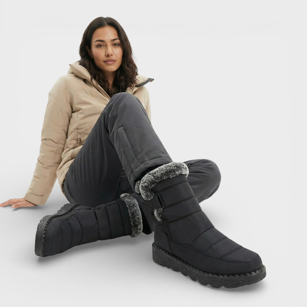 Botas Nieve Impermeables Mujer De Invierno