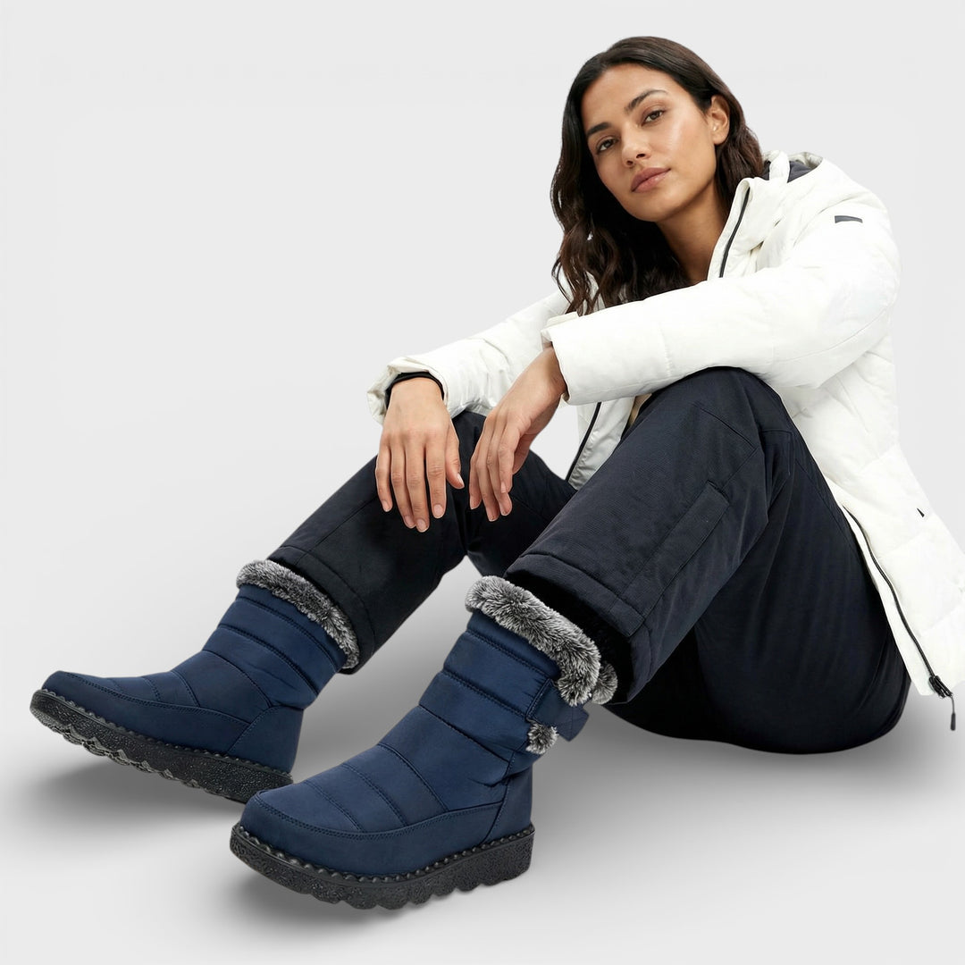 Botas Nieve Impermeables Mujer De Invierno