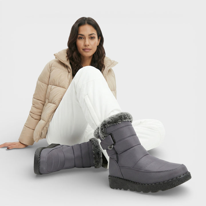 Botas Nieve Impermeables Mujer De Invierno
