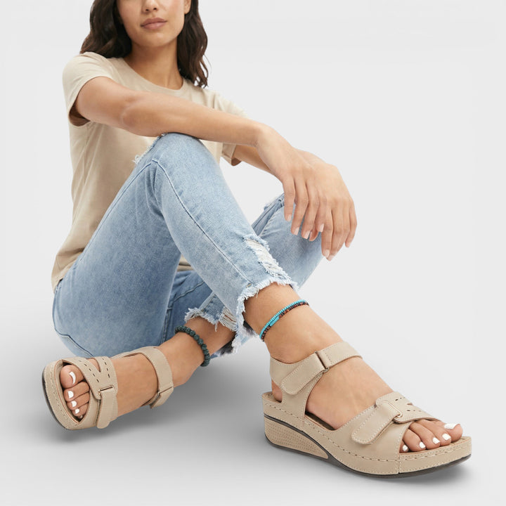 Sandalias Cuña Mujer Elegantes