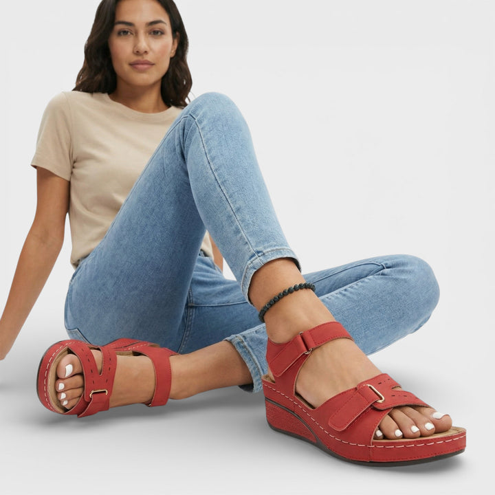 Sandalias Cuña Mujer Elegantes