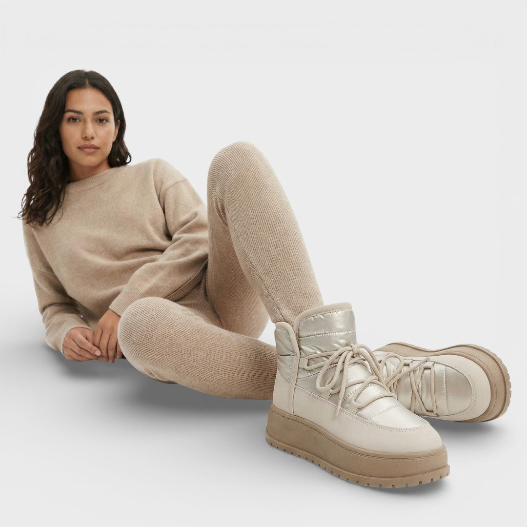 Botas de Nieve Plataforma Mujer