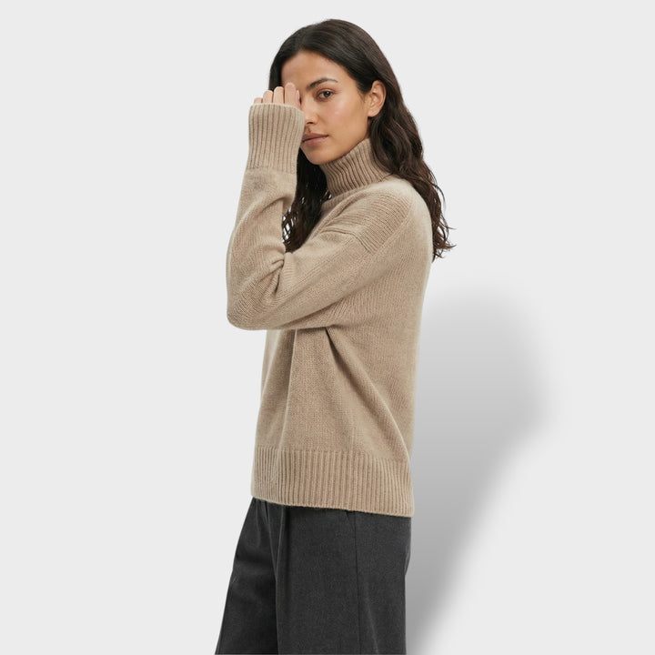 Jersey Cuello Alto Mujer