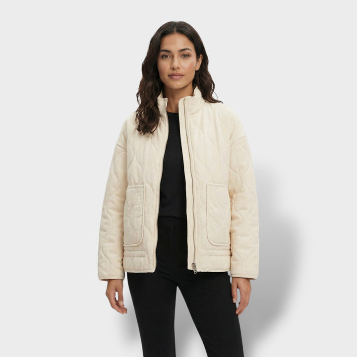 Chaqueta Acolchada Mujer Cuello Alto