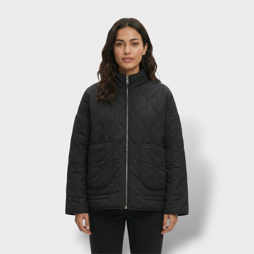 Chaqueta Acolchada Mujer Cuello Alto