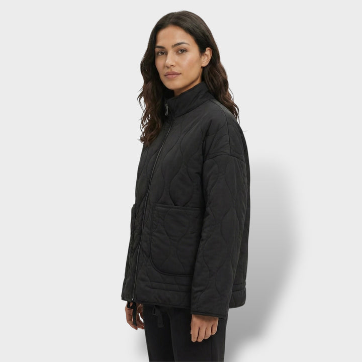 Chaqueta Acolchada Mujer Cuello Alto