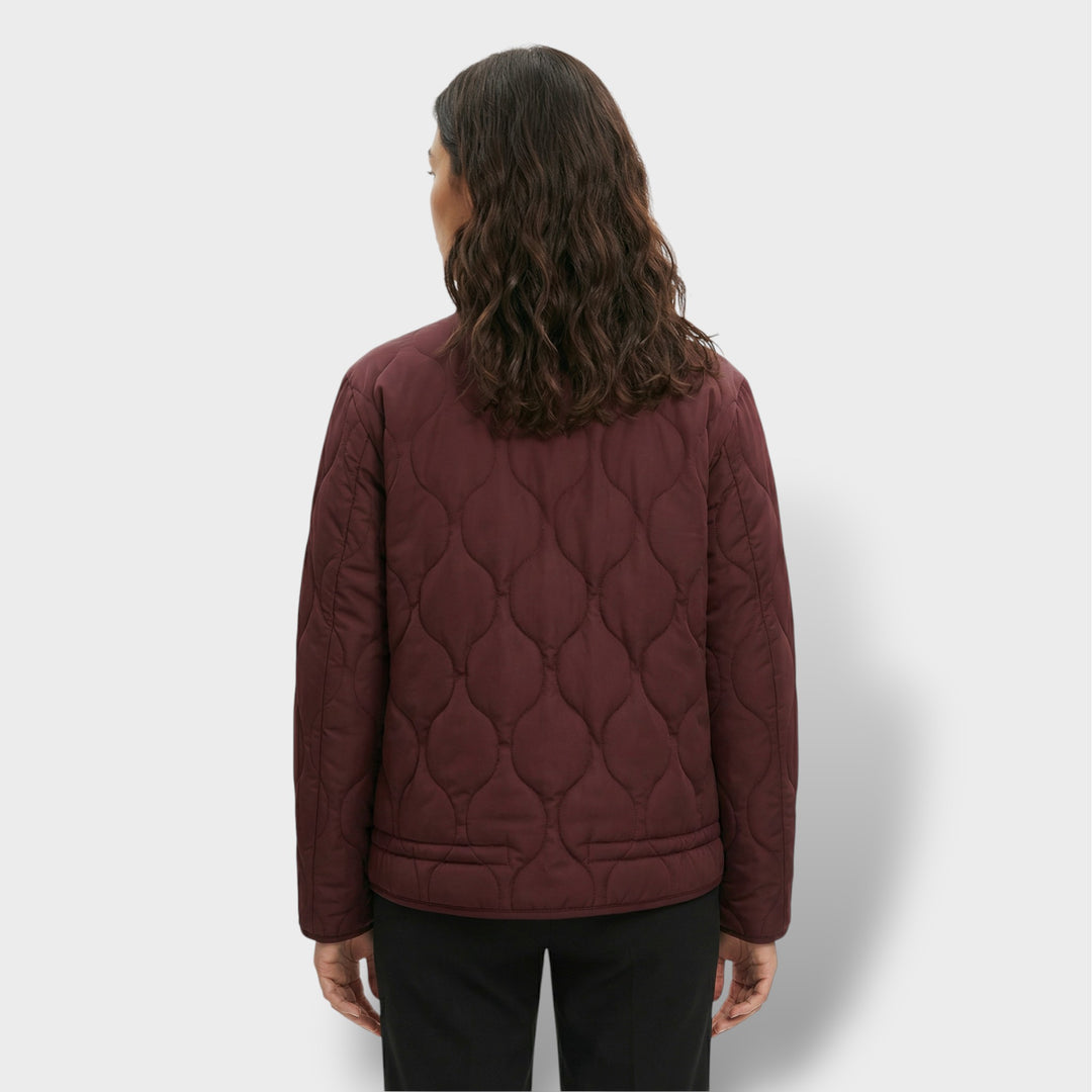 Chaqueta Acolchada Mujer Cuello Alto