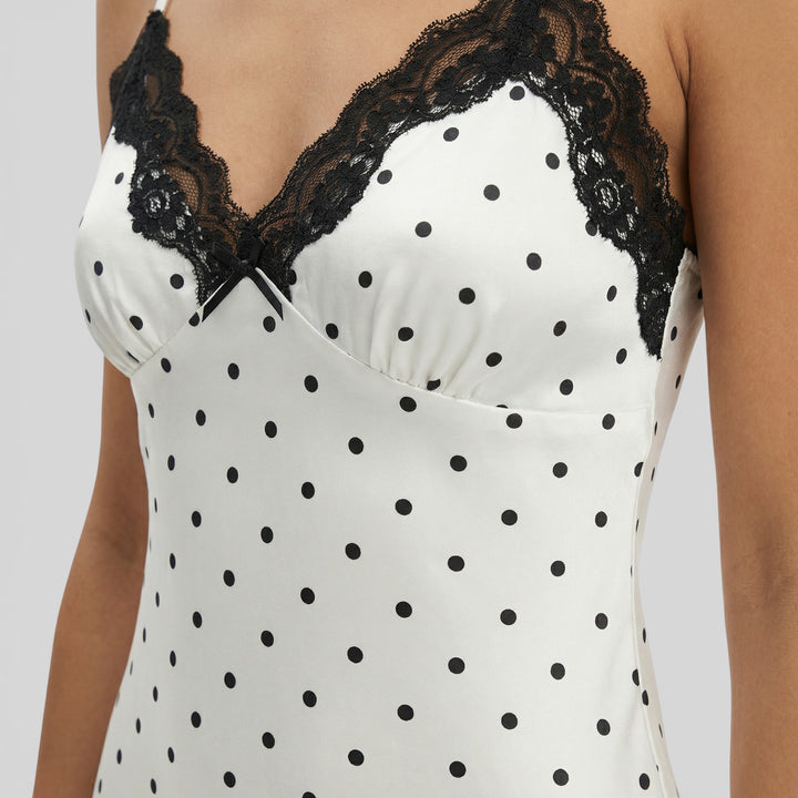 Vestido Largo Encaje Espalda Abierta