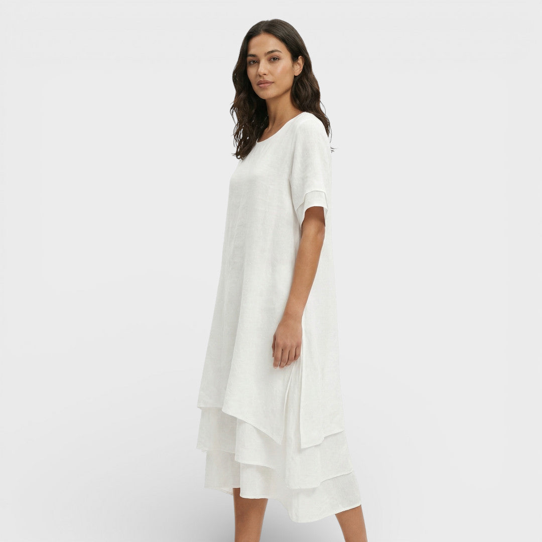 Vestido Midi Elegante Mujer