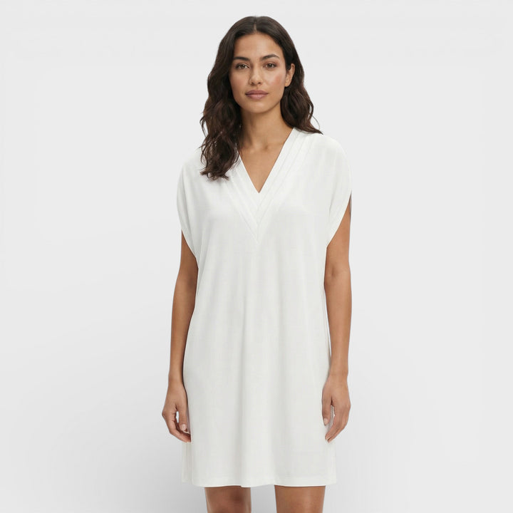 Vestido Elegante Mangas Abertas Mujer