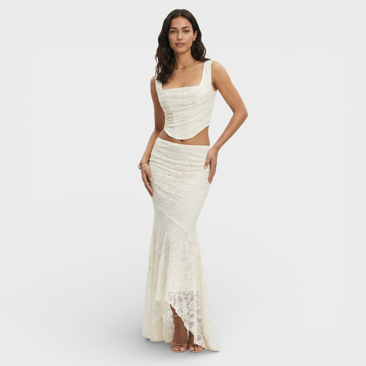 Conjunto Invitada Mujer Top Falda