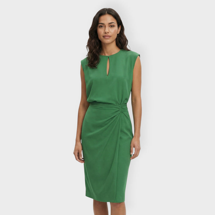 Vestido Midi Mujer Elegante Fiesta