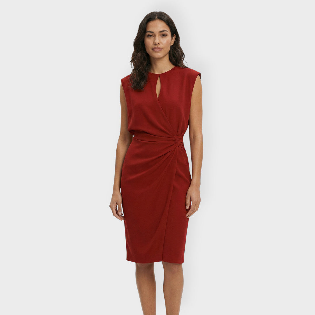 Vestido Midi Mujer Elegante Fiesta