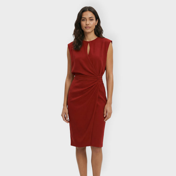 Vestido Midi Mujer Elegante Fiesta