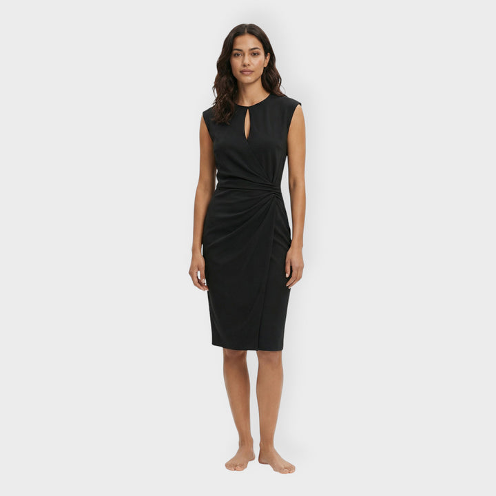 Vestido Midi Mujer Elegante Fiesta