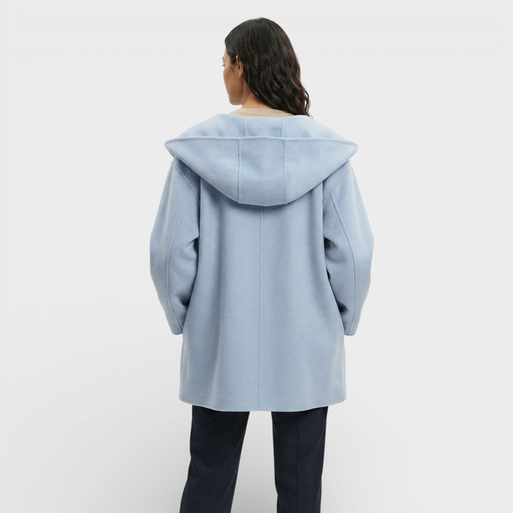 Abrigo Oversize Corto Un Botón