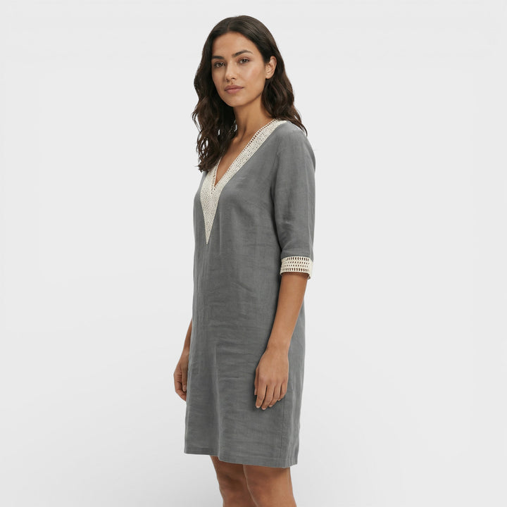 Vestido Midi Ligero Mujer Elegante