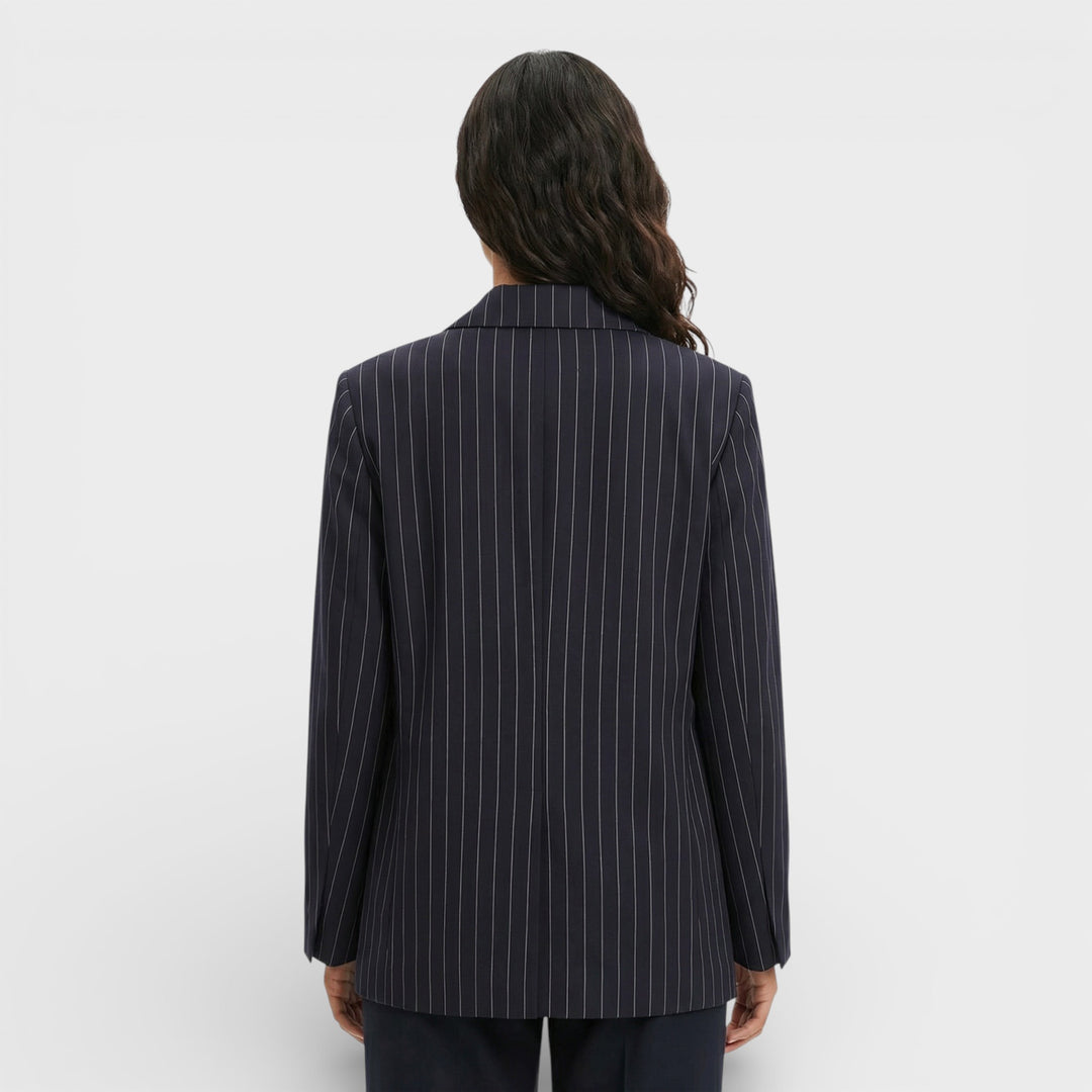 Blazer Elegante Rayas Mujer