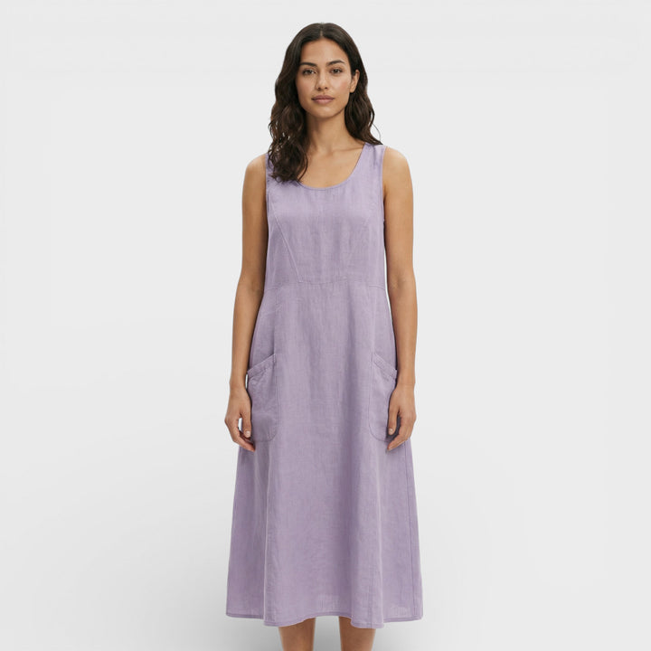 Vestido Ligero Mujer Color Liso